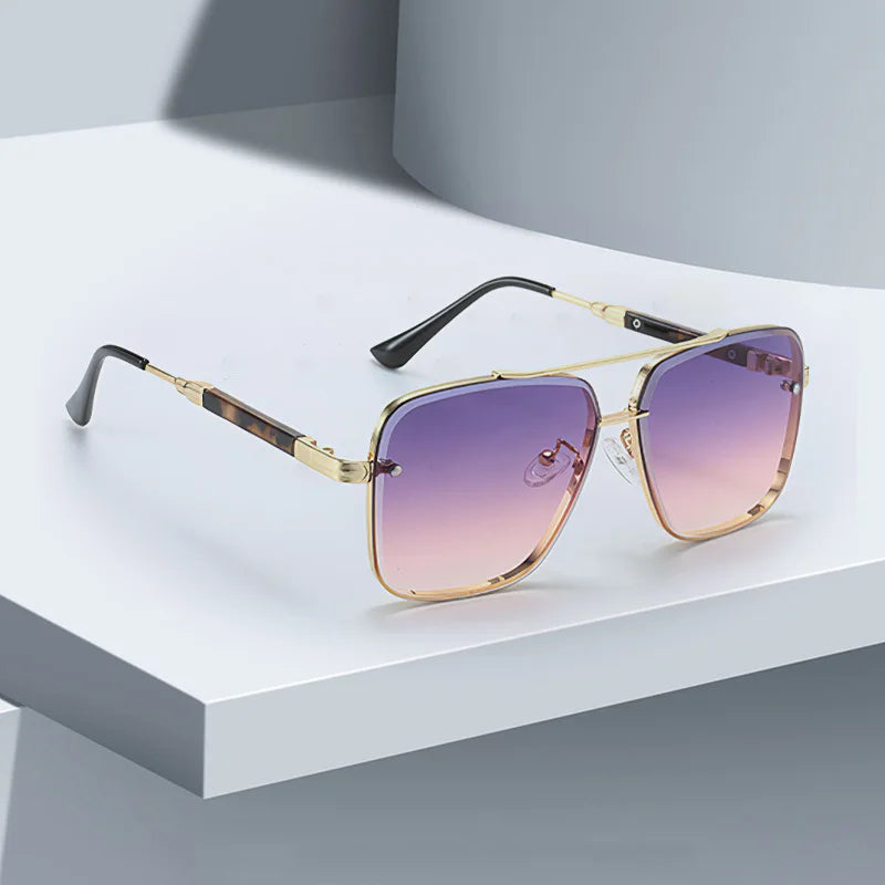Pink Karma Square Sunglasses