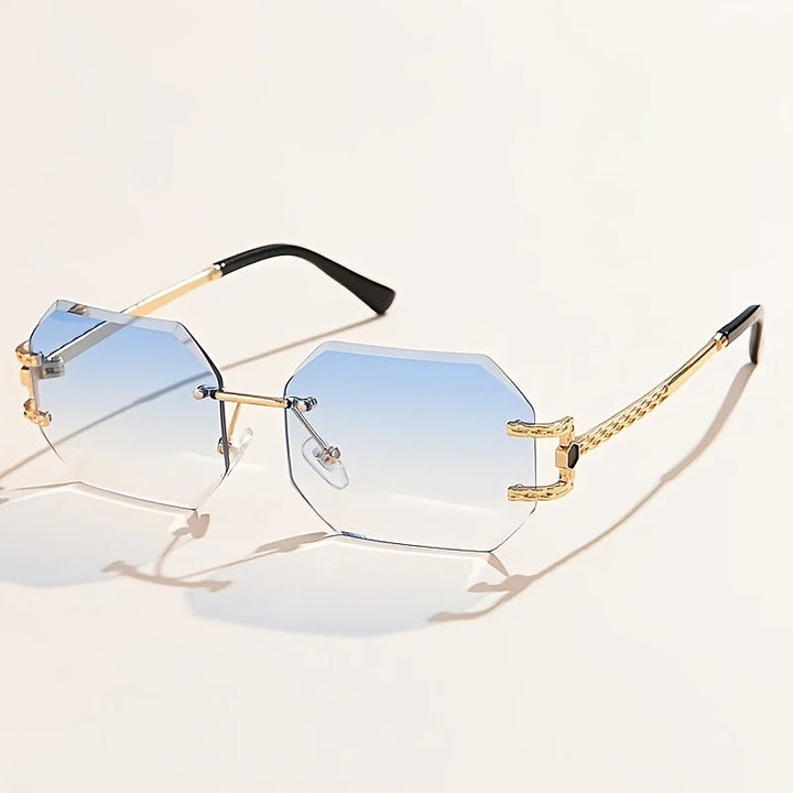 Zadelle Rimless Sunglasses